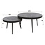 WoonStijl Salontafel set/2 bulky ferro