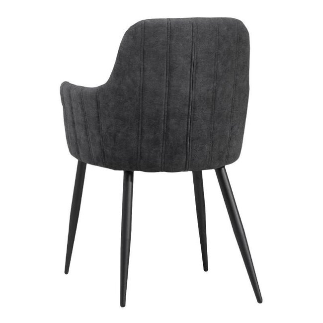 WoonMax Eettafelstoel Vital antraciet