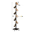 WoonStijl Vloerlamp 8L cylinder mixed glass