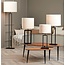 Light en Living Vloerlamp 30x15x141 cm SHIVA mat zwart