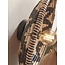 Good&Mojo Plafonniere Andros dia. 45cm zwart/naturel