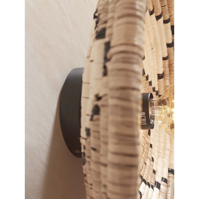 Good&Mojo Plafonniere Andros dia. 45cm naturel/wit