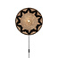 Good&Mojo Wandlamp Andros dia. 45cm zwart/naturel