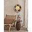 Good&Mojo Wandlamp Andros dia. 45cm zwart/naturel/wit