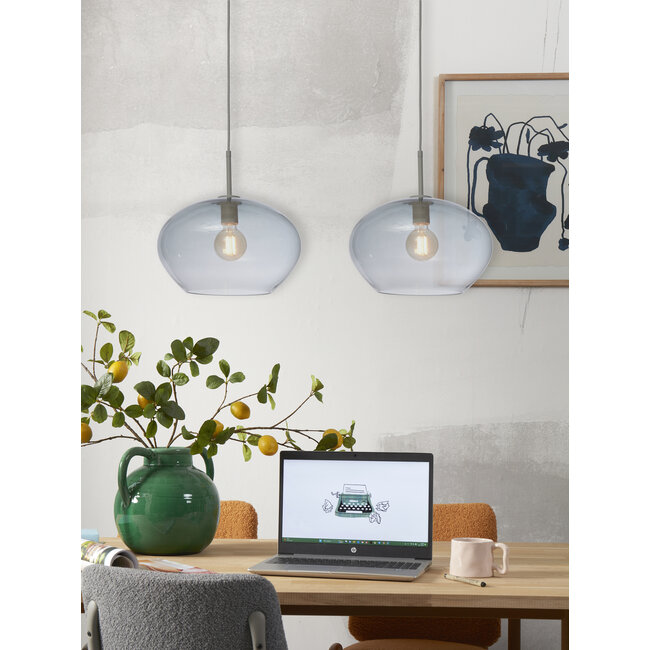 it's about RoMi Hanglamp Bologna kleurverl. lichtgrijs