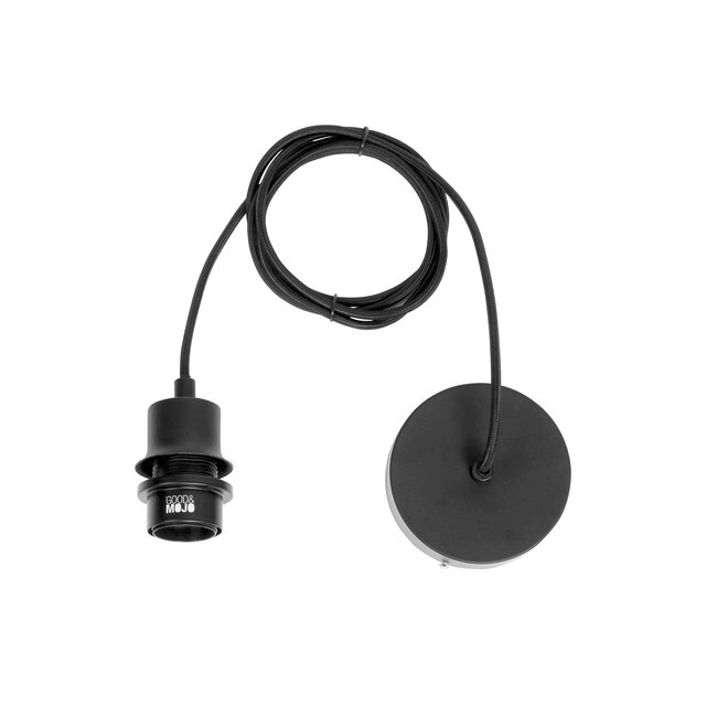 Good&Mojo Hanglamp Cuzco dia.65cm zwart/naturel