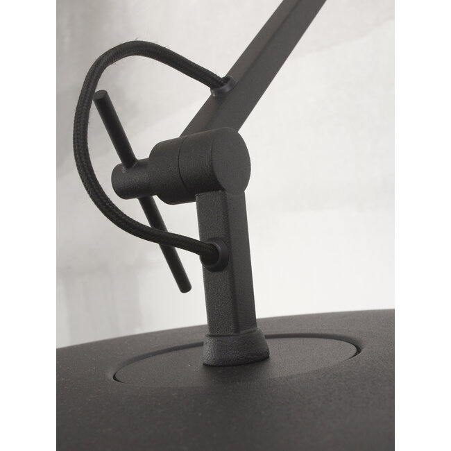 it's about RoMi Wandlamp ijzer Marseille zwart