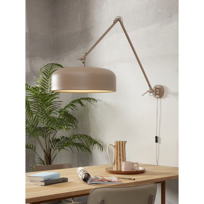 it's about RoMi Wandlamp ijzer Marseille zand