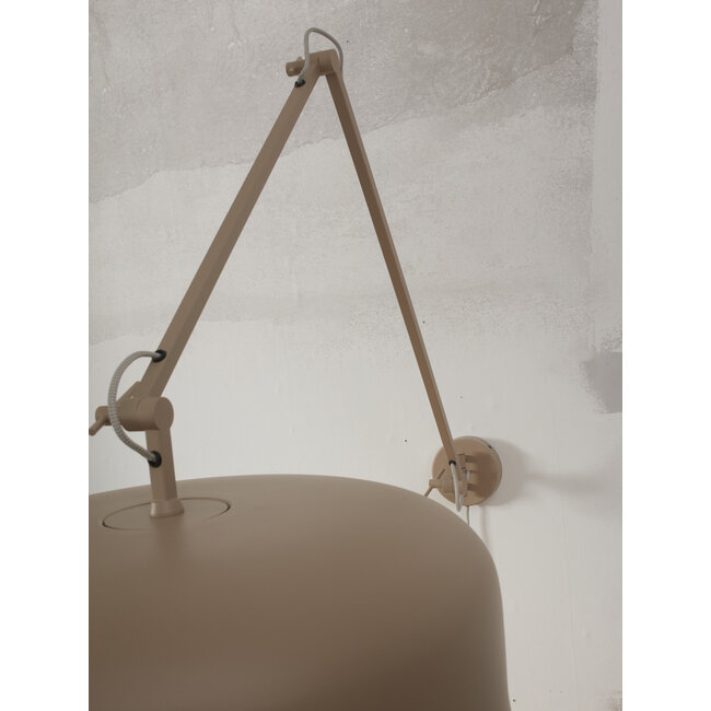 it's about RoMi Wandlamp ijzer Marseille zand