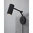 it's about RoMi Wandlamp ijzer Montreux zwart