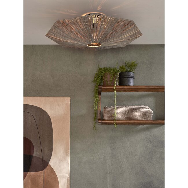 it's about RoMi Plafonniere Panama dia. 65cm donkergrijs