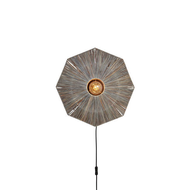 it's about RoMi Wandlamp Panama dia. 45cm donkergrijs