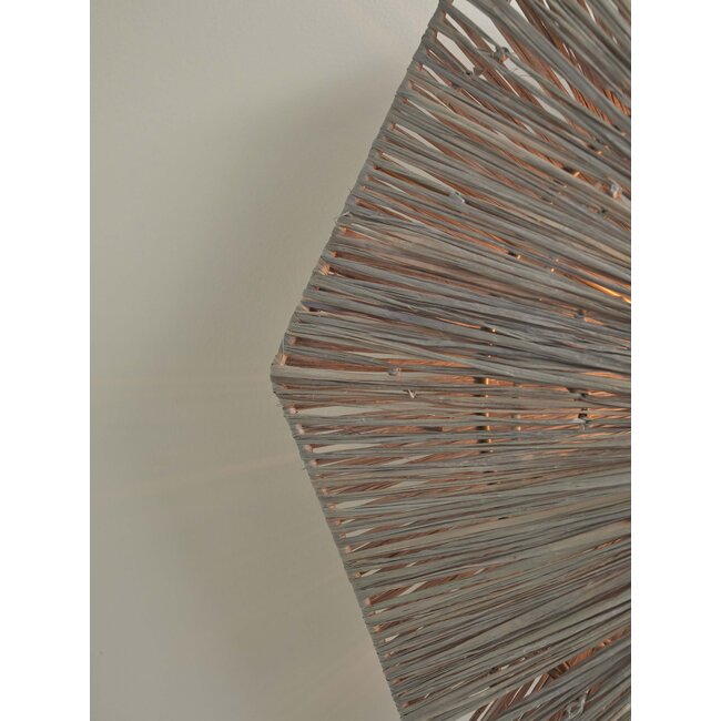 it's about RoMi Wandlamp Panama dia. 45cm donkergrijs