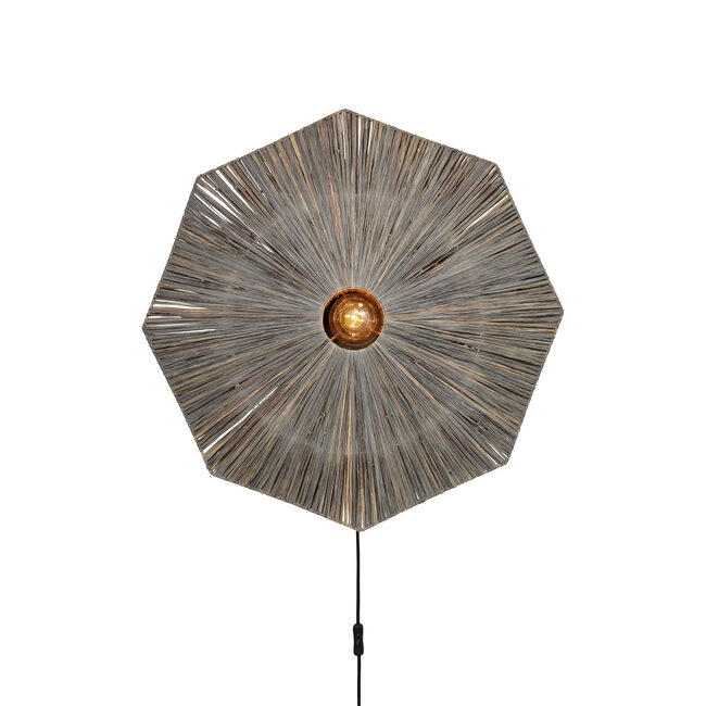 it's about RoMi Wandlamp Panama dia. 65cm donkergrijs