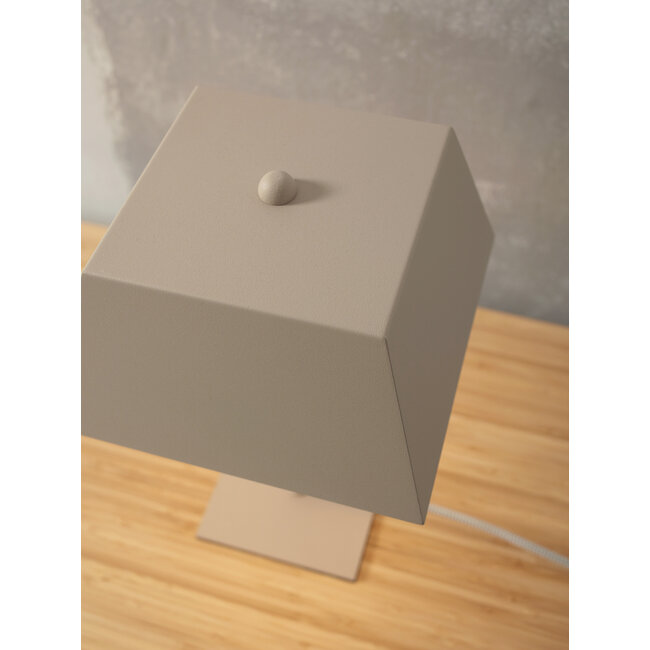 it's about RoMi Tafellamp Perth vierkant zand