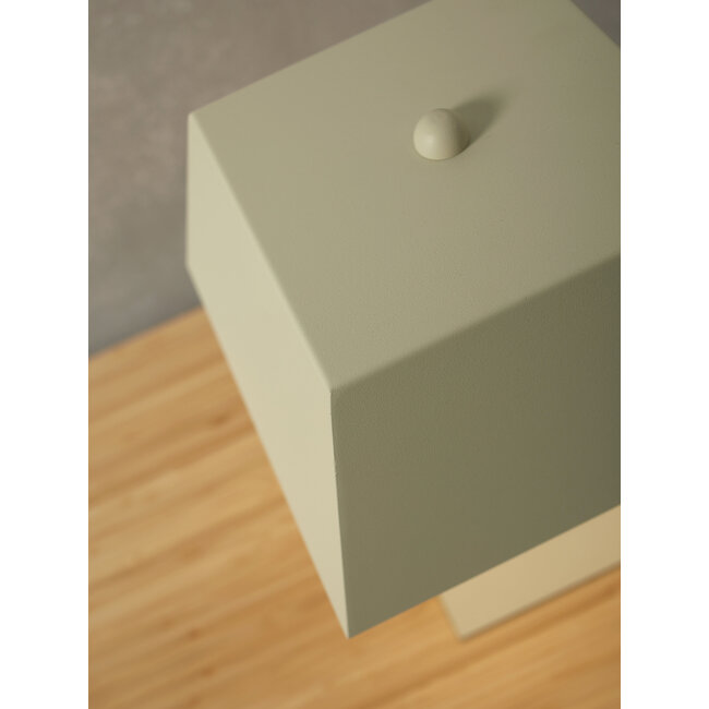 it's about RoMi Tafellamp Perth vierkant zacht groen