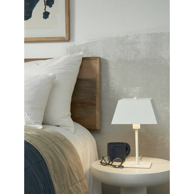 it's about RoMi Tafellamp Perth vierkant wit