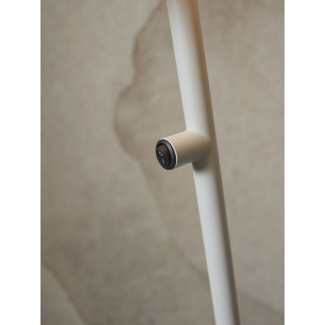 it's about RoMi Vloerlamp ijzer Porto lichtgrijs