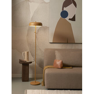 it's about RoMi Vloerlamp ijzer Porto mosterd