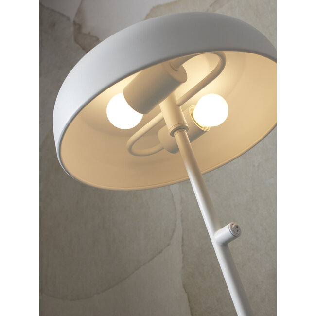 it's about RoMi Vloerlamp ijzer Porto wit