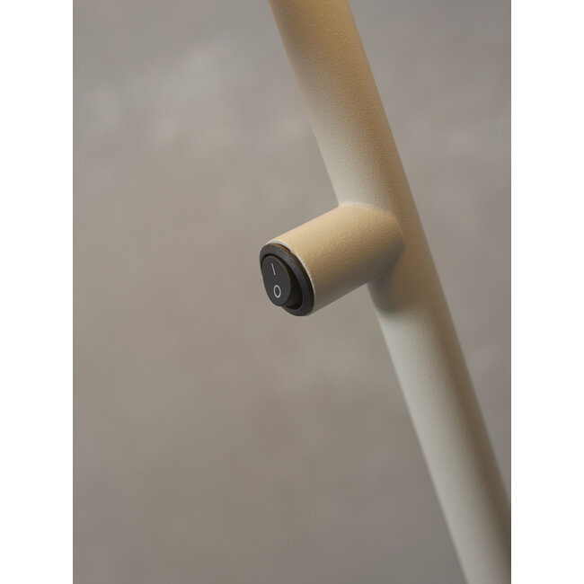 it's about RoMi Tafellamp ijzer Porto L lichtgrijs