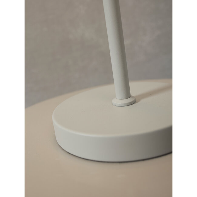 it's about RoMi Tafellamp ijzer Porto L lichtgrijs