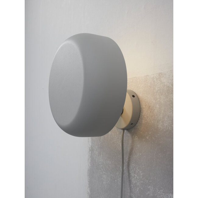 it's about RoMi Wandlamp ijzer Porto lichtgrijs