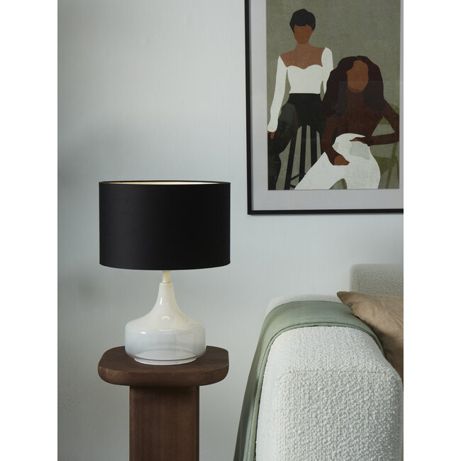 it's about RoMi Tafellamp Reykjavik kap 3220 zwart