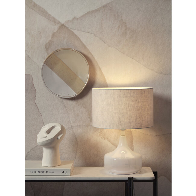 it's about RoMi Tafellamp Reykjavik kap 3220 lichtlinnen