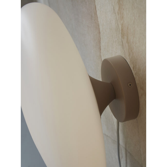 it's about RoMi Wandlamp Sapporo glas wit/zand S