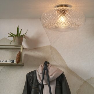 it's about RoMi Plafonniere Venice rond 44cm transparant