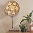 Good&Mojo Wandlamp Andros dia. 45cm naturel/wit