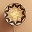 Good&Mojo Wandlamp Andros dia. 45cm zwart/naturel