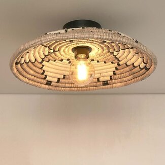 Good&Mojo Plafonniere Andros dia. 45cm naturel/wit