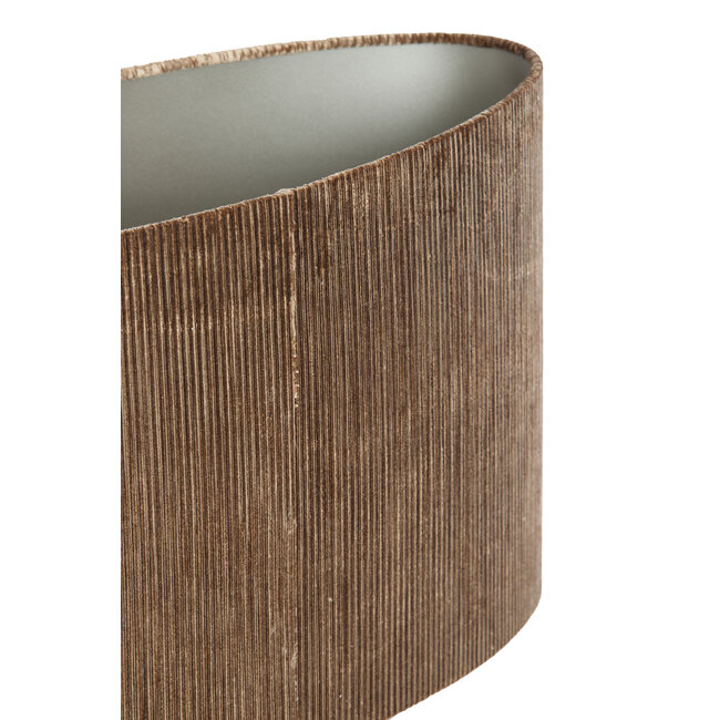 Light en Living Kap ovaal recht smal 45-21-32 cm FLAIR  koper