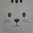Balvi Poef Kitty grijs polyester