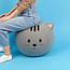 Balvi Poef Kitty grijs polyester