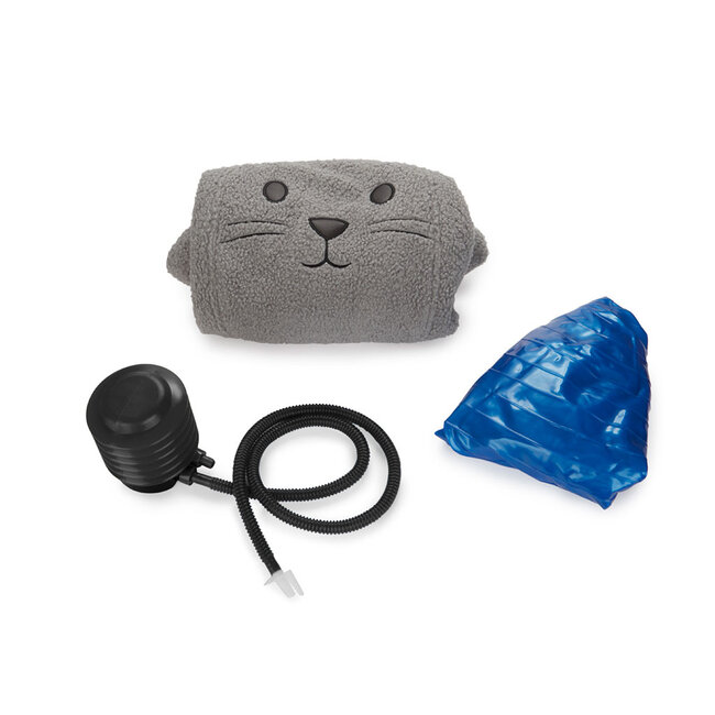 Balvi Poef Kitty grijs polyester