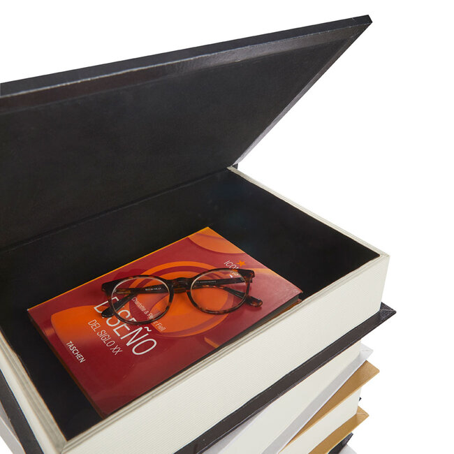 Balvi Bijzettafel Metropolitan Book Stack wood