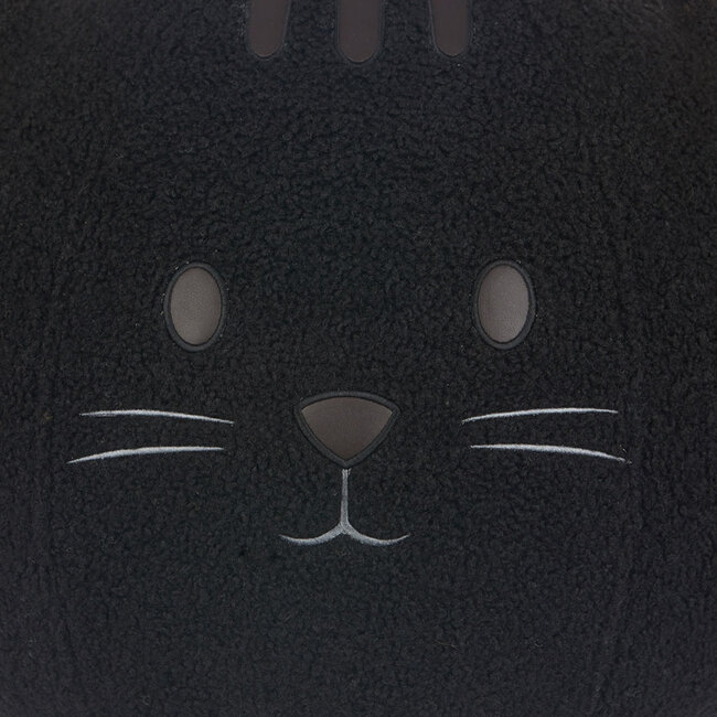 Balvi Poef Kitty zwart polyester