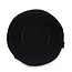 Balvi Poef Kitty zwart polyester