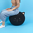 Balvi Poef Kitty zwart polyester