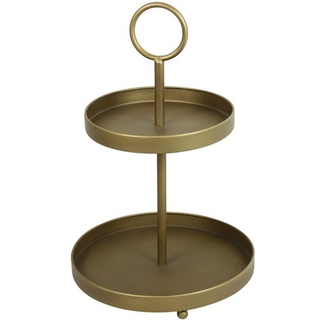 Countryfield Etagere Bonamy S goud rond