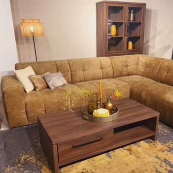 WoonMax Sheffield Dark Almond