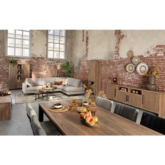 WoonMax Dressoir Madura Sheesham - 2 deuren en 2 lades