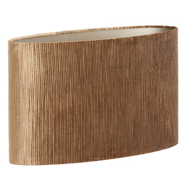 Light en Living Kap ovaal recht smal 45-21-32 cm FLAIR  koper