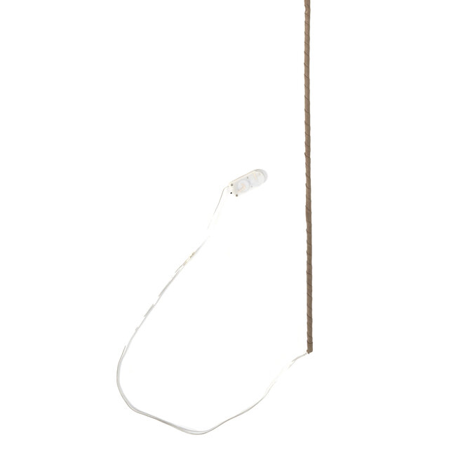 Light en Living Ornament LED 110 cm FEATHER rood / roze