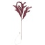 Light en Living Ornament LED 110 cm FEATHER rood / roze