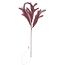 Light & Living Ornament LED 110 cm FEATHER rood / roze