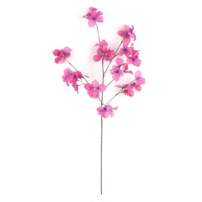 Present Time Kunsttak Flower Stem paars + roze